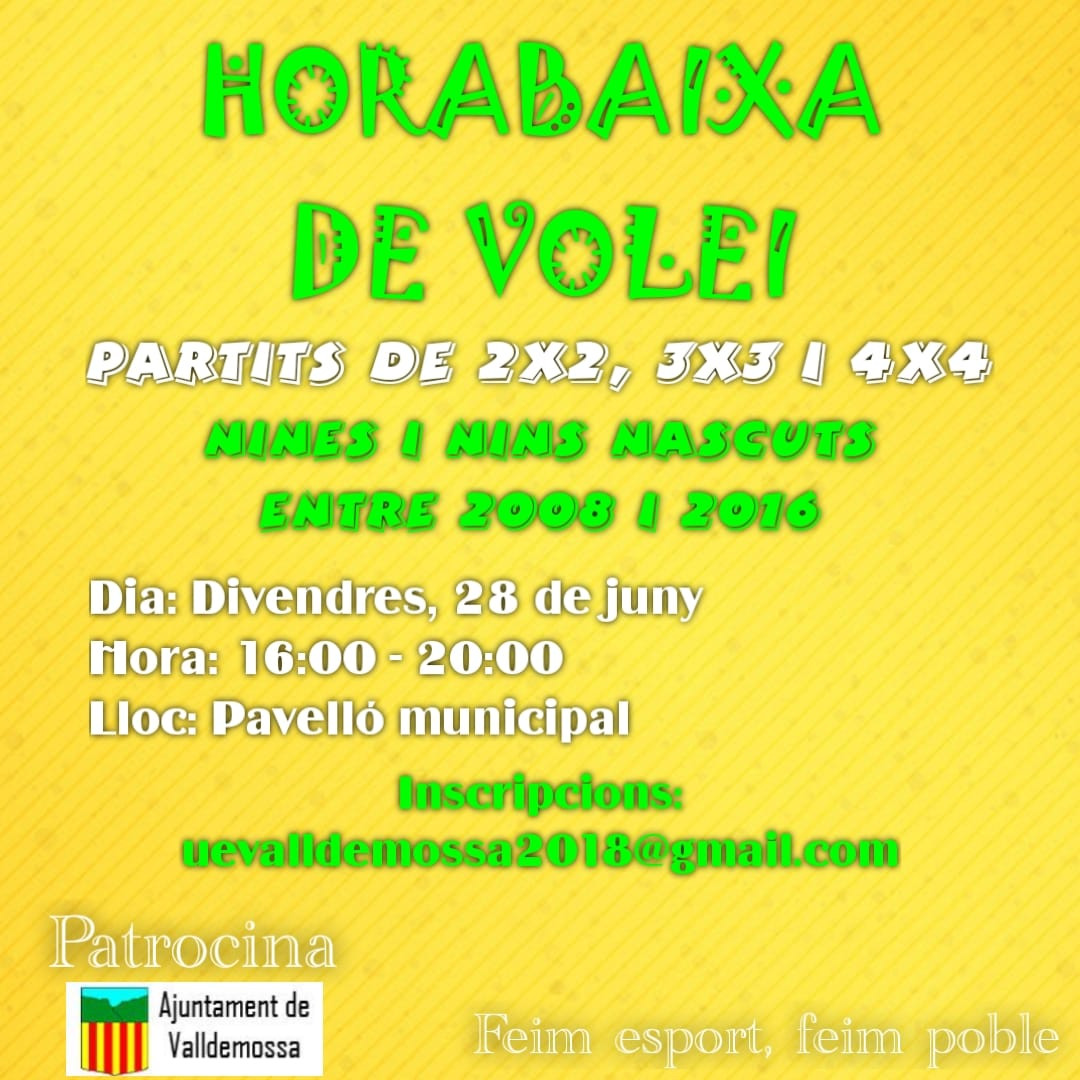 Horabaixa de volei