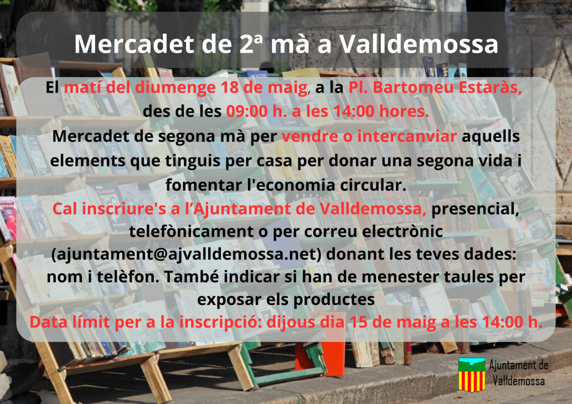 Mercadet de 2ª mà