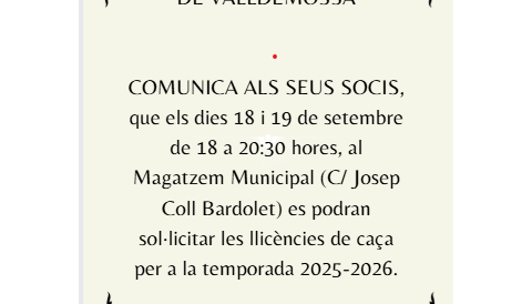 caçadors valldemossa
