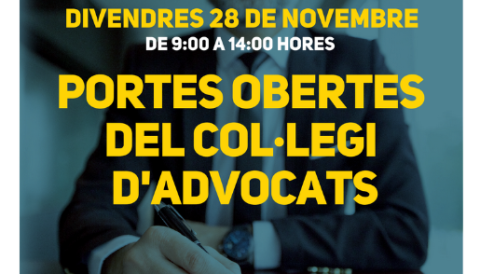 Jornada Portes Obertes Col·legi d'Advocats