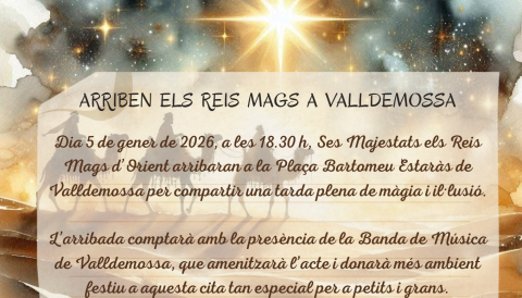 Arriben els Reis Mags a Valldemossa