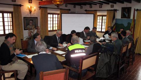 Junta de seguretat local de Valldemossa 2012