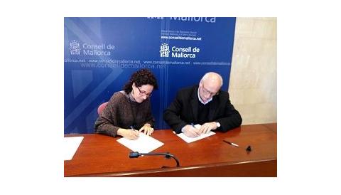Signatura de conveni entre l'Ajuntament i l'IMAS